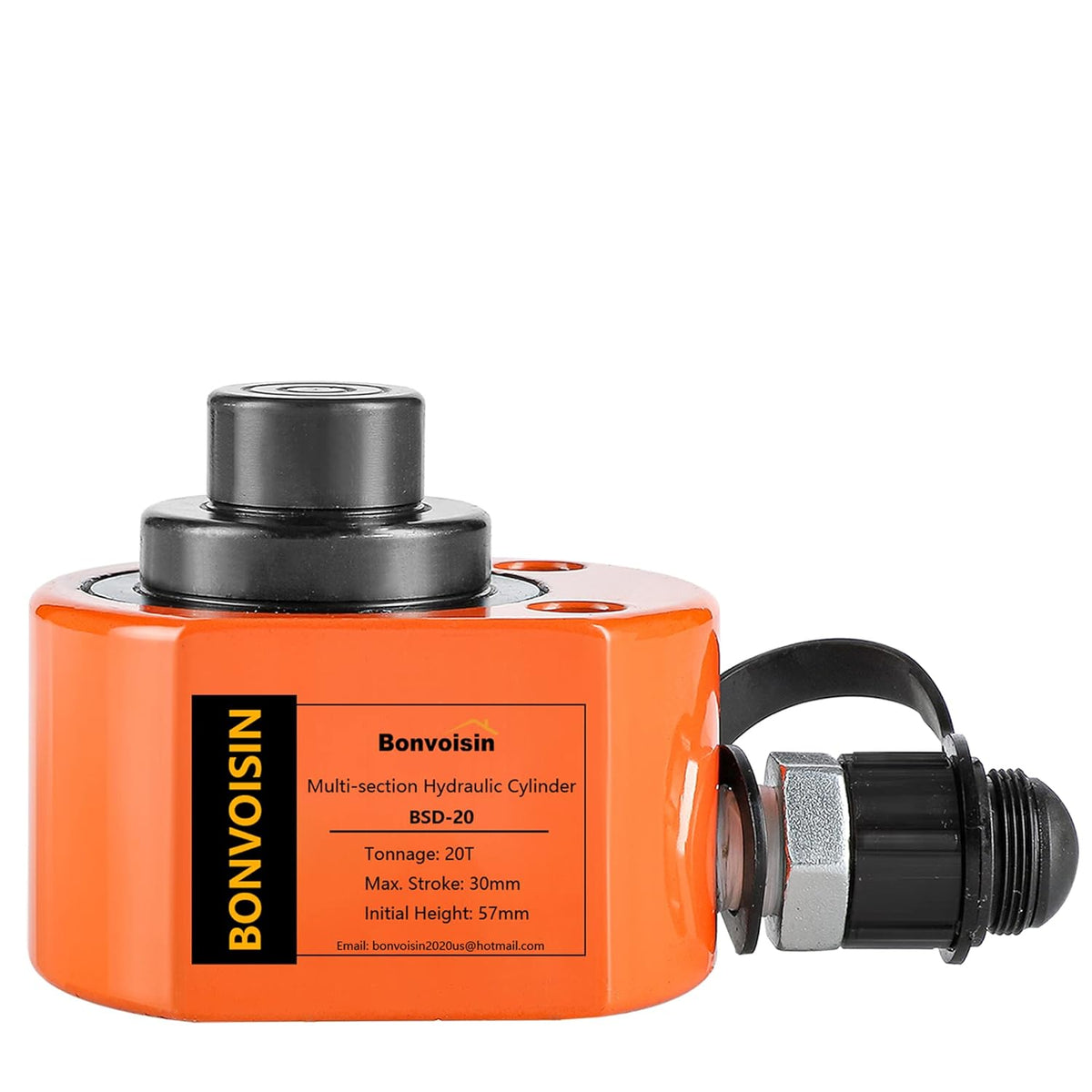 20T Hydraulic Cylinder Jack Porta Power Mini Hydraulic Ram Multi-Acting Low Profile Lifting Cylinders U5522