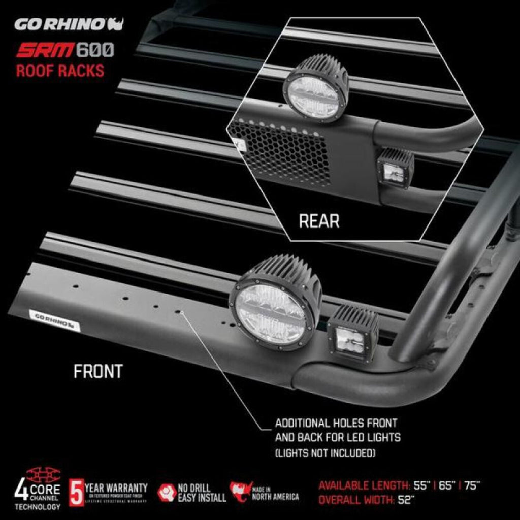 Tubular Basket-Style Roof Rack M3618