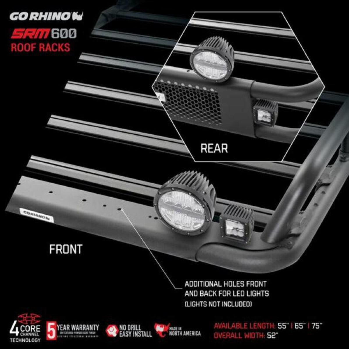 Tubular Basket-Style Roof Rack M3618