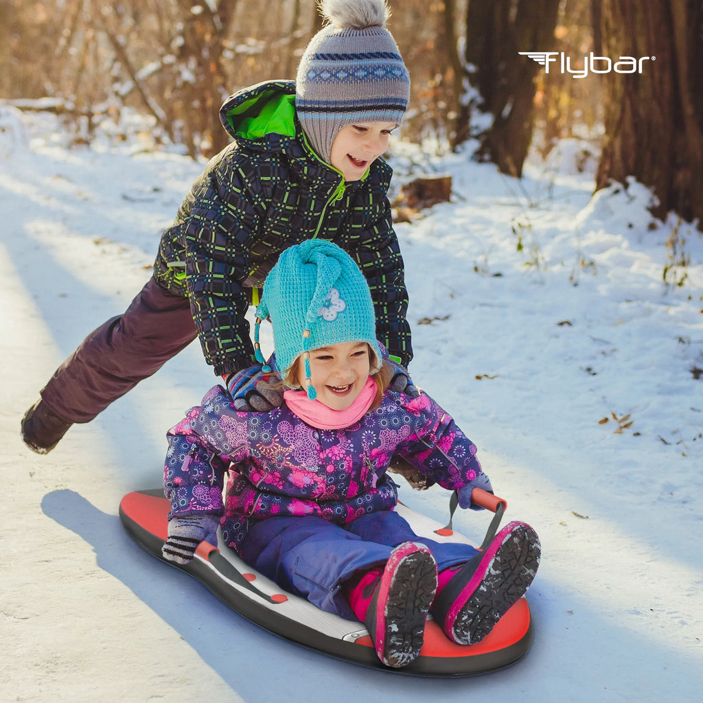 36' Rocket Foam Toboggan Snow Sled for Kids X98404