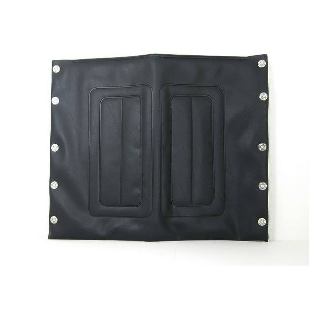 22 x 18 in. Black Vinyl Wheelchair Seat A54011