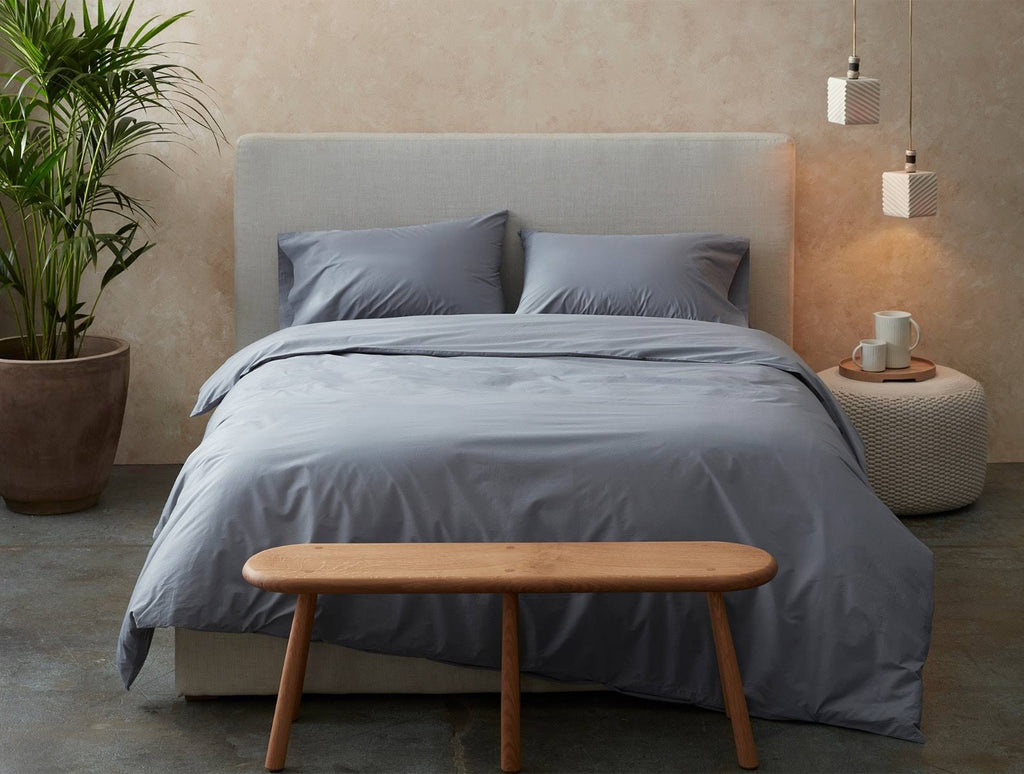 Organic 300 Percale Flat Sheet, Twin - Natural G558