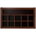 Flex Wall Cabinet with Shelves and Dividers in Amber O9596
