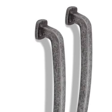 Distressed Antique Silver Appliance Pull L948