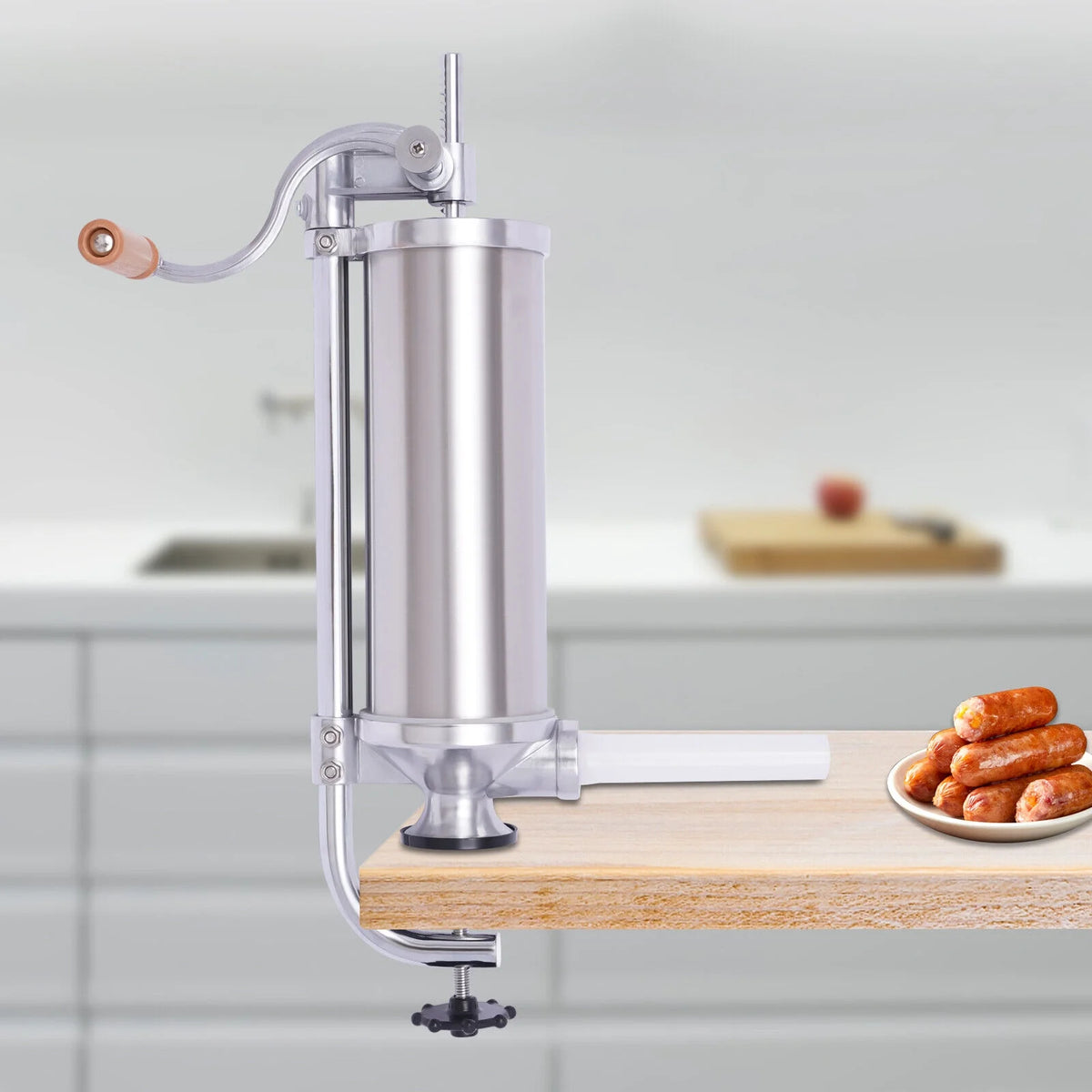 2.5L Stainless Steel Manual Sausage Stuffer F2674