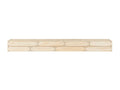 Unfinished 48x22 Shiplap Mantel Shelf F375