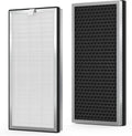 2 PACK H13 True HEPA Replacement Filters with Pre-filter and Activated Carbon Filter H47089