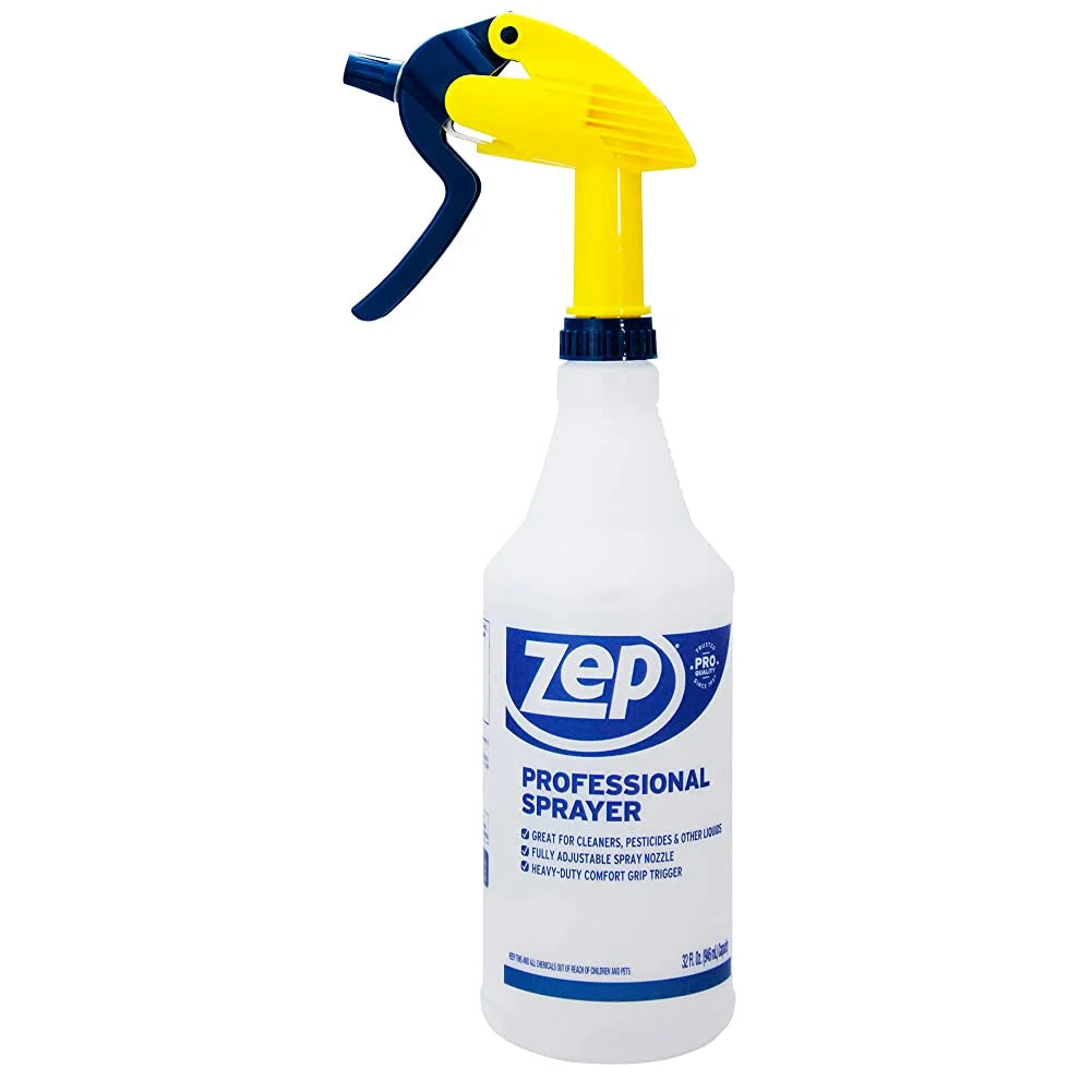 Mold and Mildew Stain Remover 1 Gal (Case of 4) with Bleach Resistant Sprayer Bottles (Case of 12) L21979