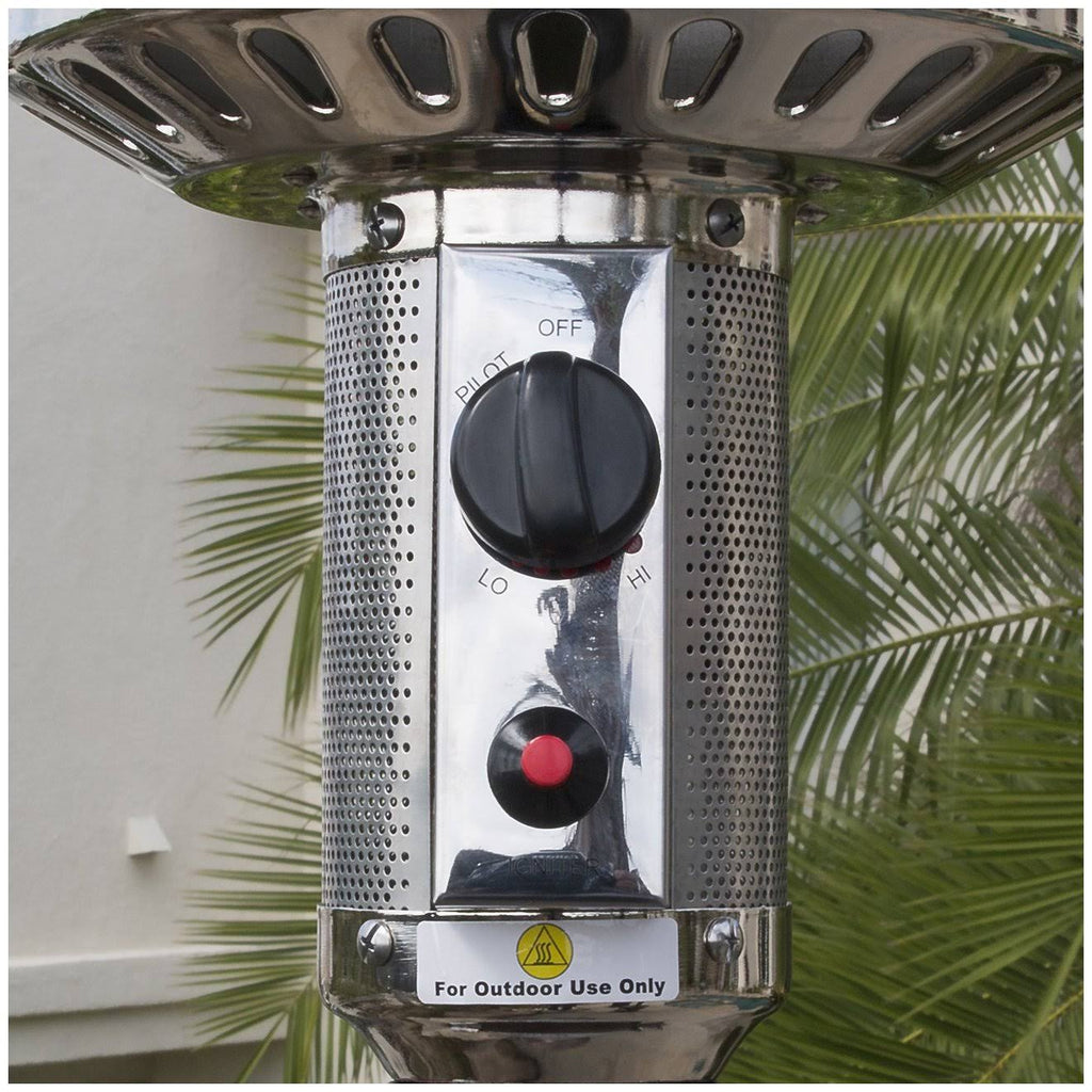 Hammered Bronze Propane Patio Heater F6818