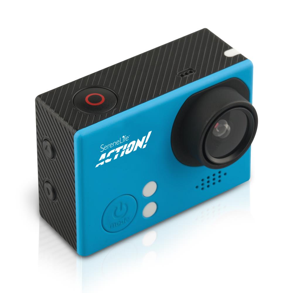 4K Ultra HD Wi-Fi Action Camera (Blue) O24085