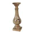 Ceramic Candle Holder, Light Brown S444437