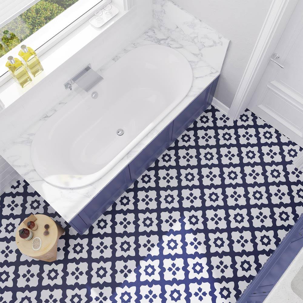 Vinyl Peel & Stick Floor Tile (36 Tiles/36 sq.ft. per CASE) D65883