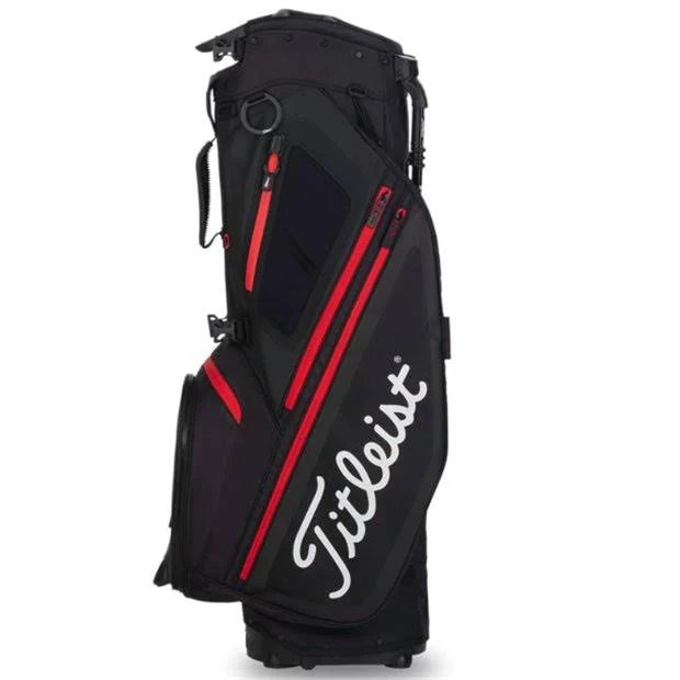 Black Red Stand Bag R3829