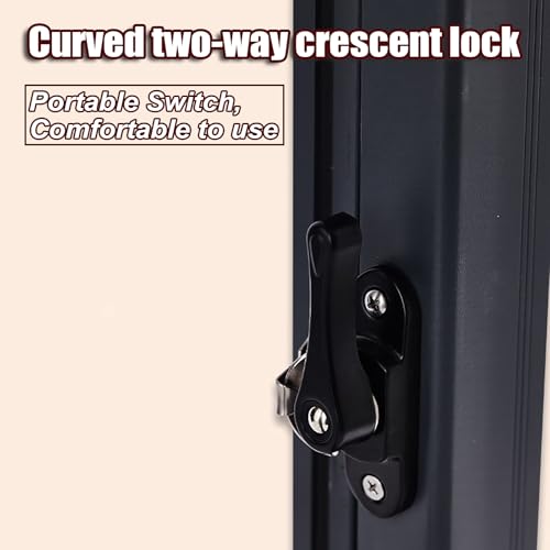 Small Horizontal Transom Sliding Door Windows, Double Slide Aluminum Alloy Frame Window, L 40cm~W 40cm F6882