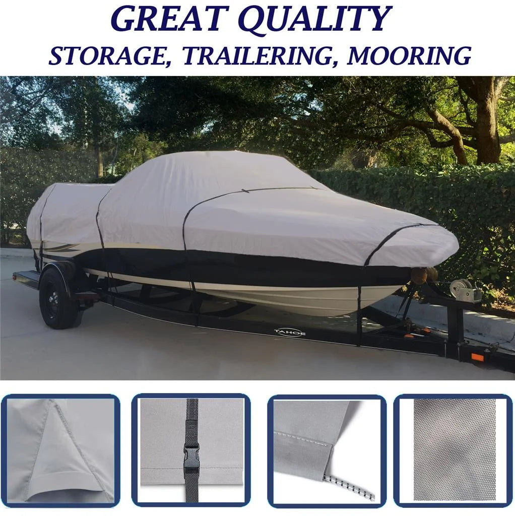 Boat Cover for Smoker Craft Pro Angler 172 2004-2014 D971599