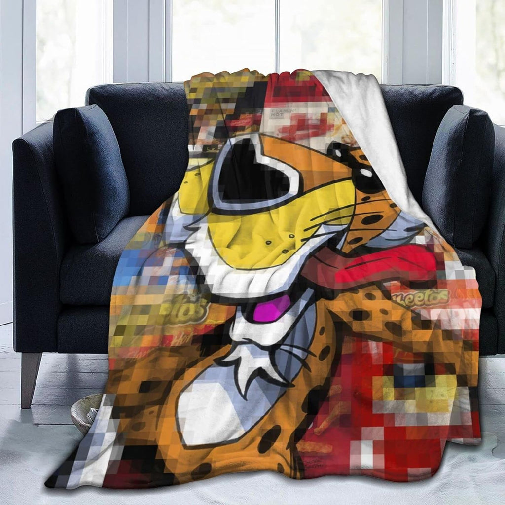 Flannel Bed Blanket Throw Y995398