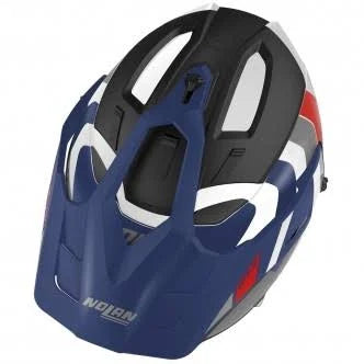 Blue Red Metal White Size XL Helmet I83641