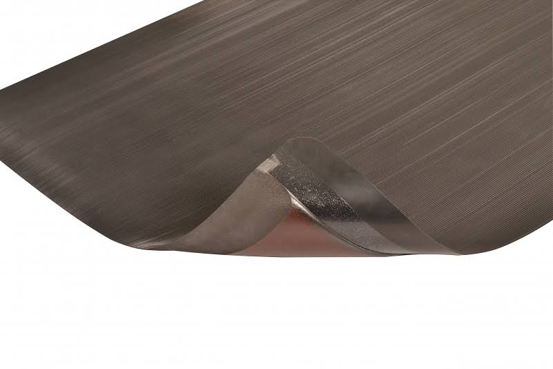 Antifatigue Mat, Black, 3Ft. x 5Ft. E394