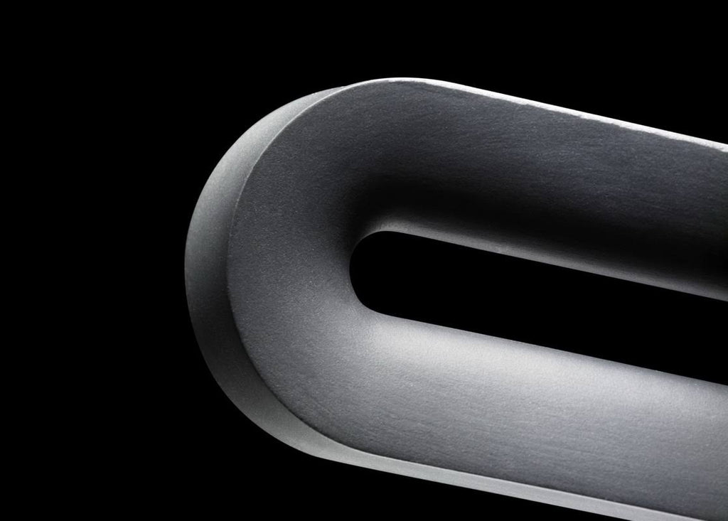 Charcoal Oval Cabinet Pull V61509