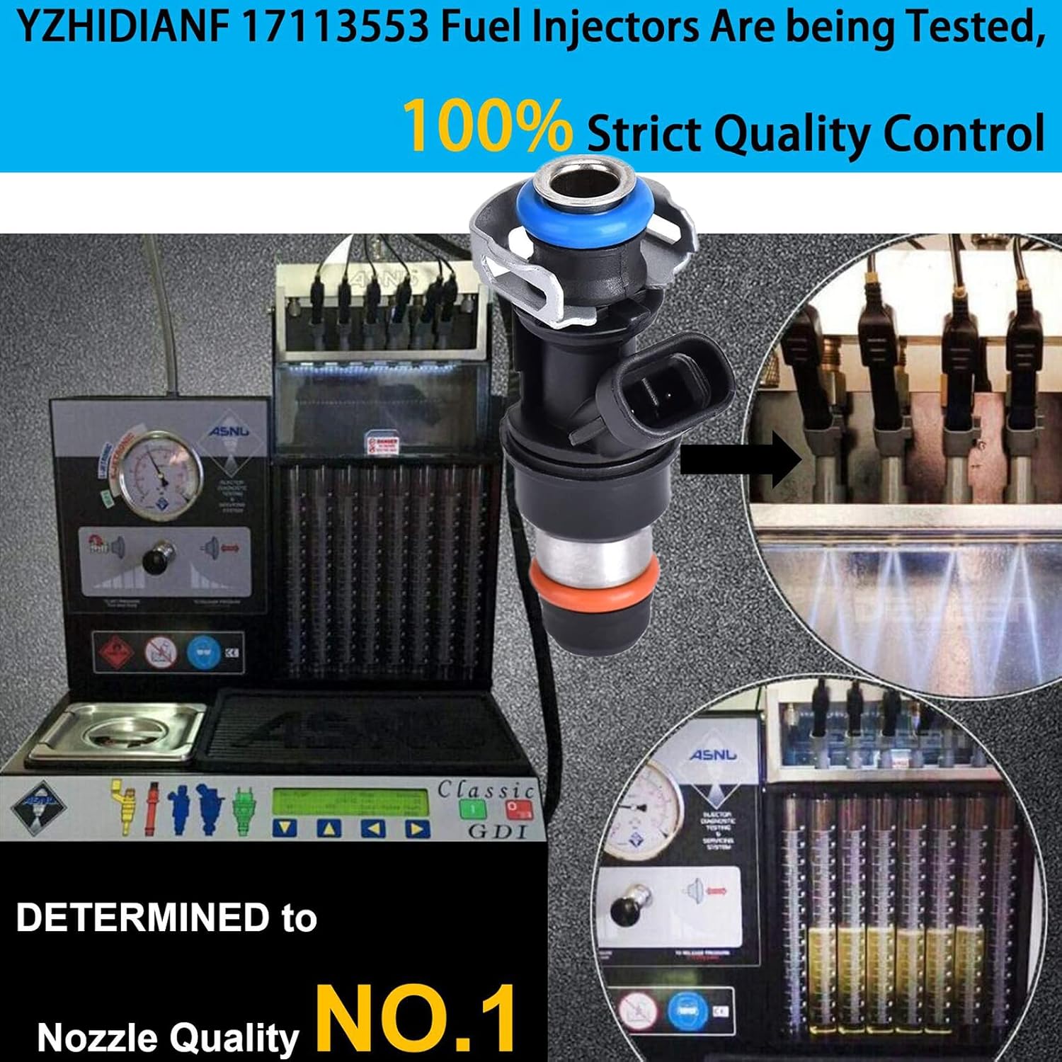Fuel Injectors 8pcs Pack of 2 P7967