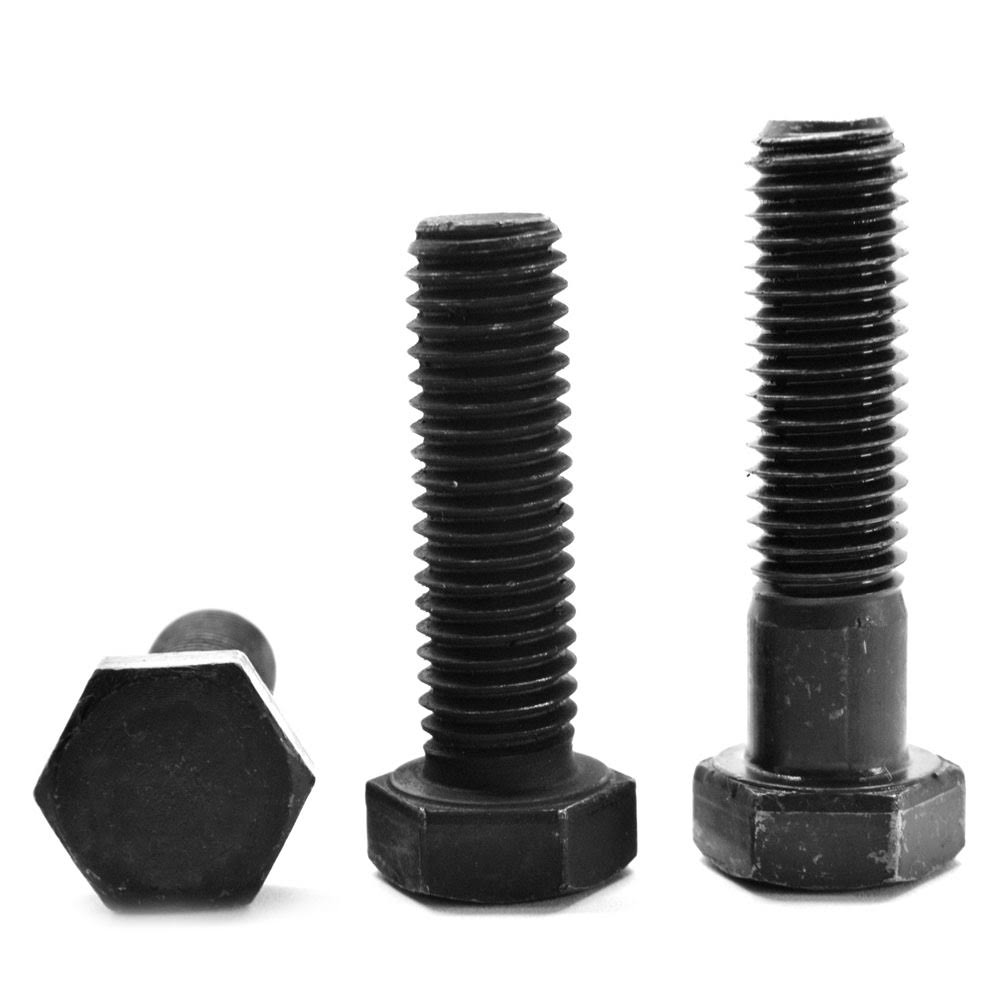 1 1/4x22-7 x 12x22 Coarse Thread Grade 5 Hex Cap Screw Medium Carbon Steel Black Oxide E535