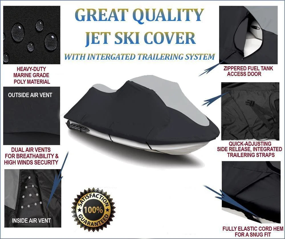 Jet Ski PWC Watercraft Cover 2 Seater C8742