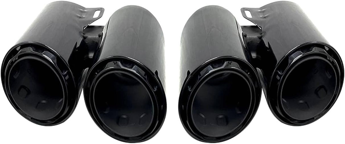 2 pcs Stainless Steel Muffler Tail Tip Exhaust Pipe D7896