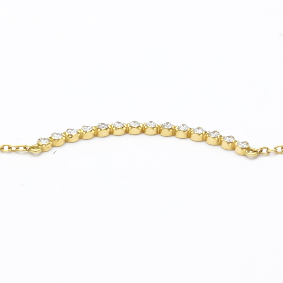 Yellow Gold Diamond Pendant Necklace T488451