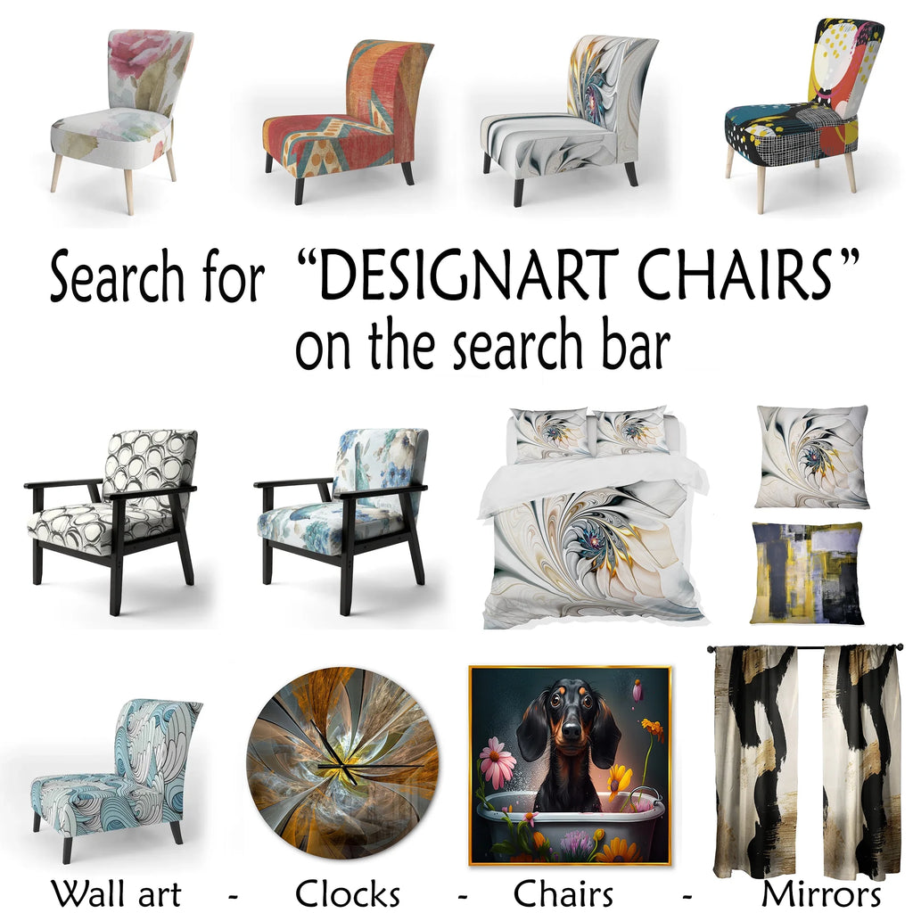 Pink Forest Upholstered Traditional Accent Chair T253