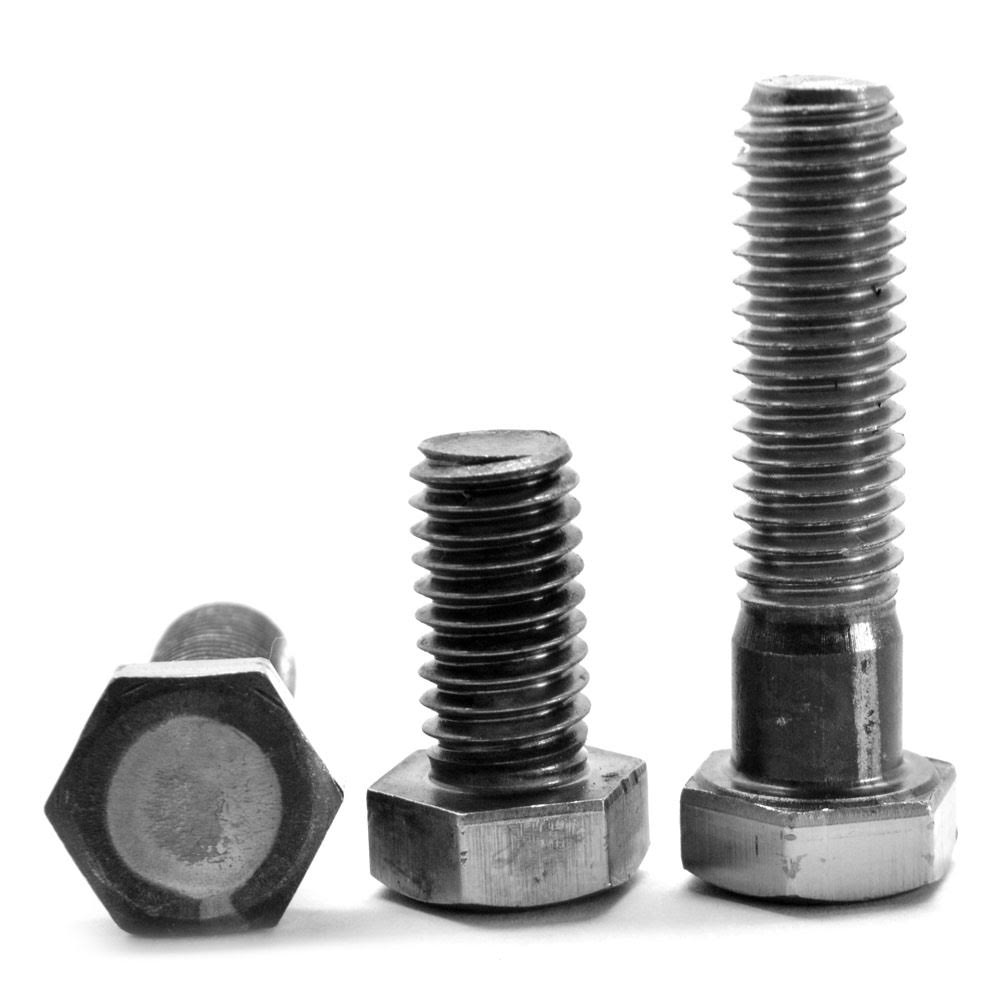 1 1/8x22-7 x 6 1/2x22 Coarse Thread Hex Bolt Low Carbon Steel Plain Finish O675