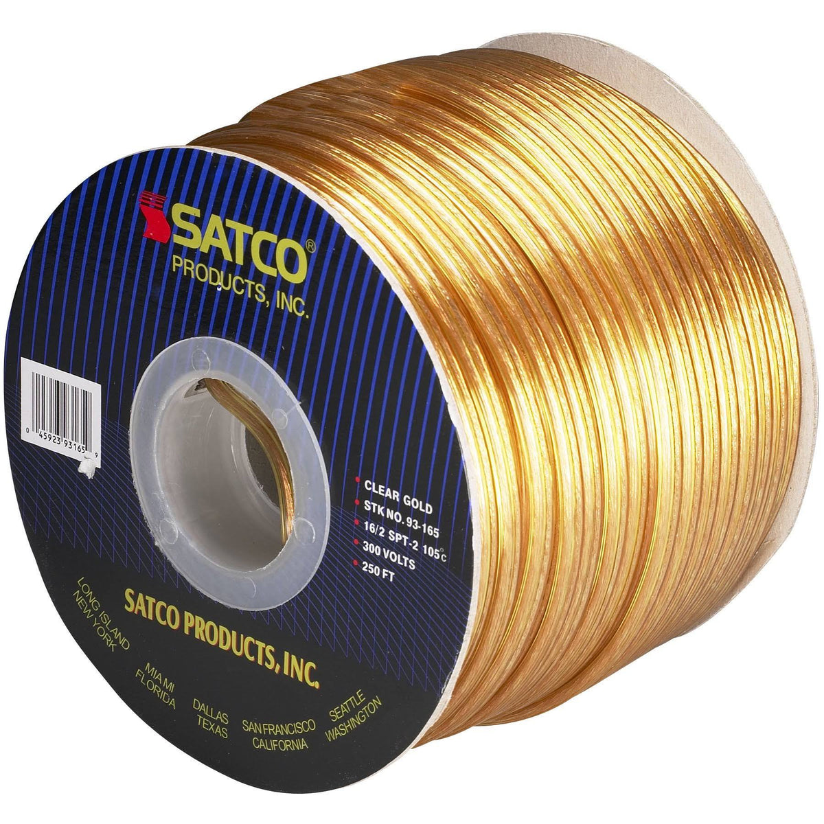 250 ft. 16/2/SPT/2 Clear Gold I9684