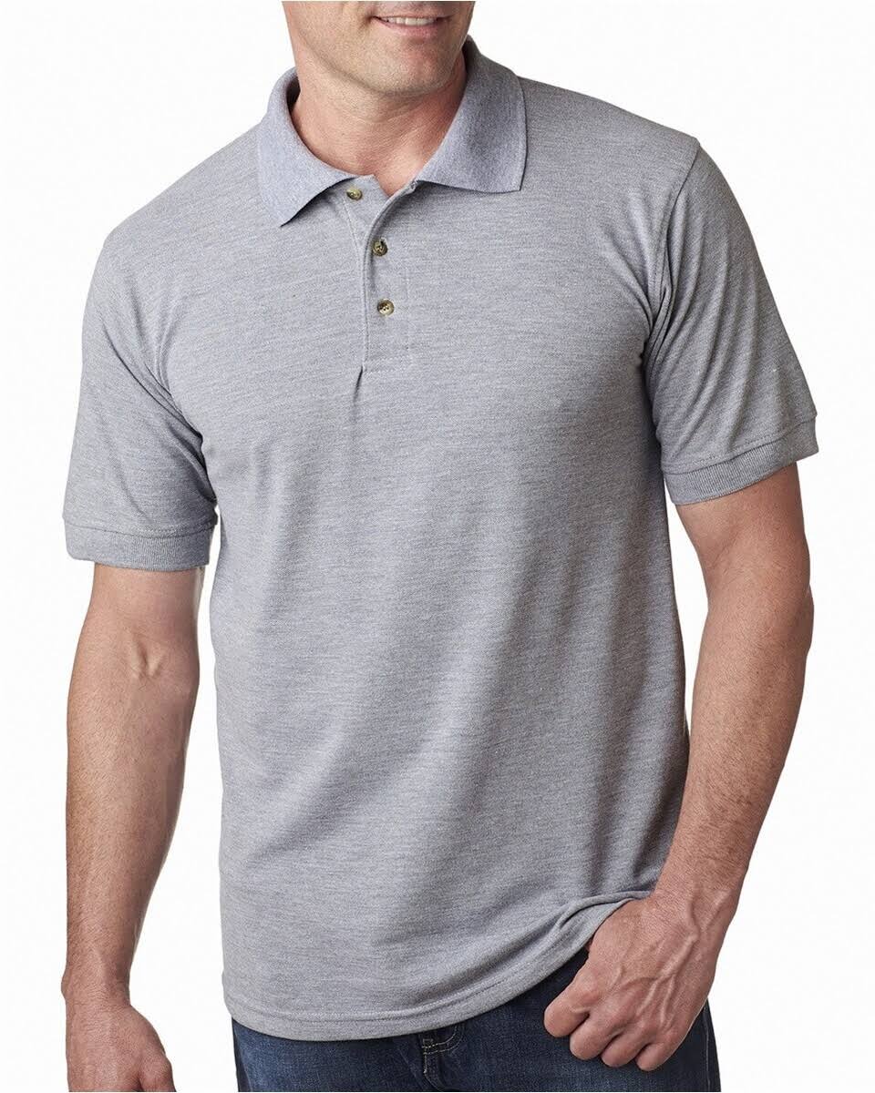 Dark Ash Pique Polo E281796