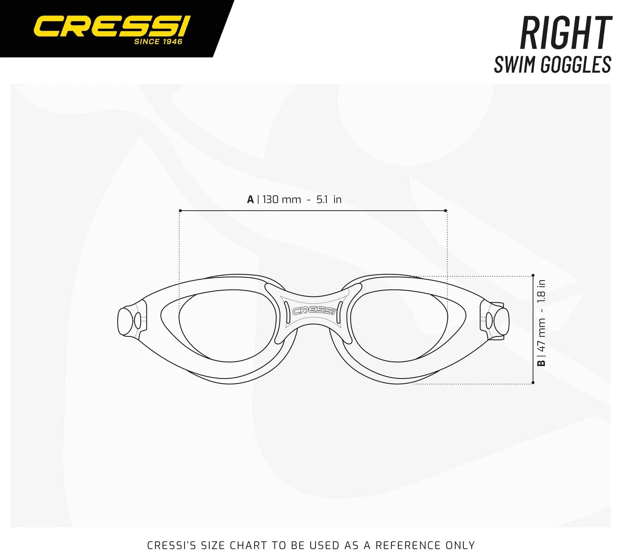 Clear Lenses Swim Goggles W50596