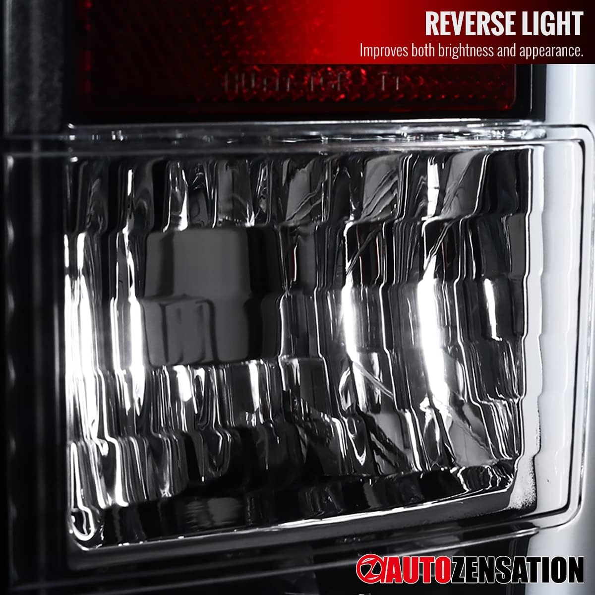 Black LED Sequential Signal Tail Lights Pair Z986