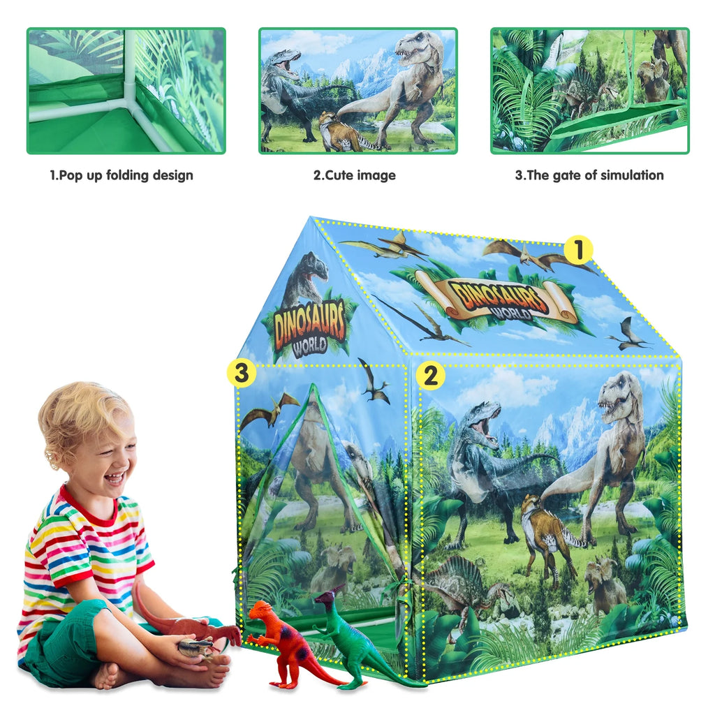 Dinosaur Kids Play Tent Playhouse Q77183