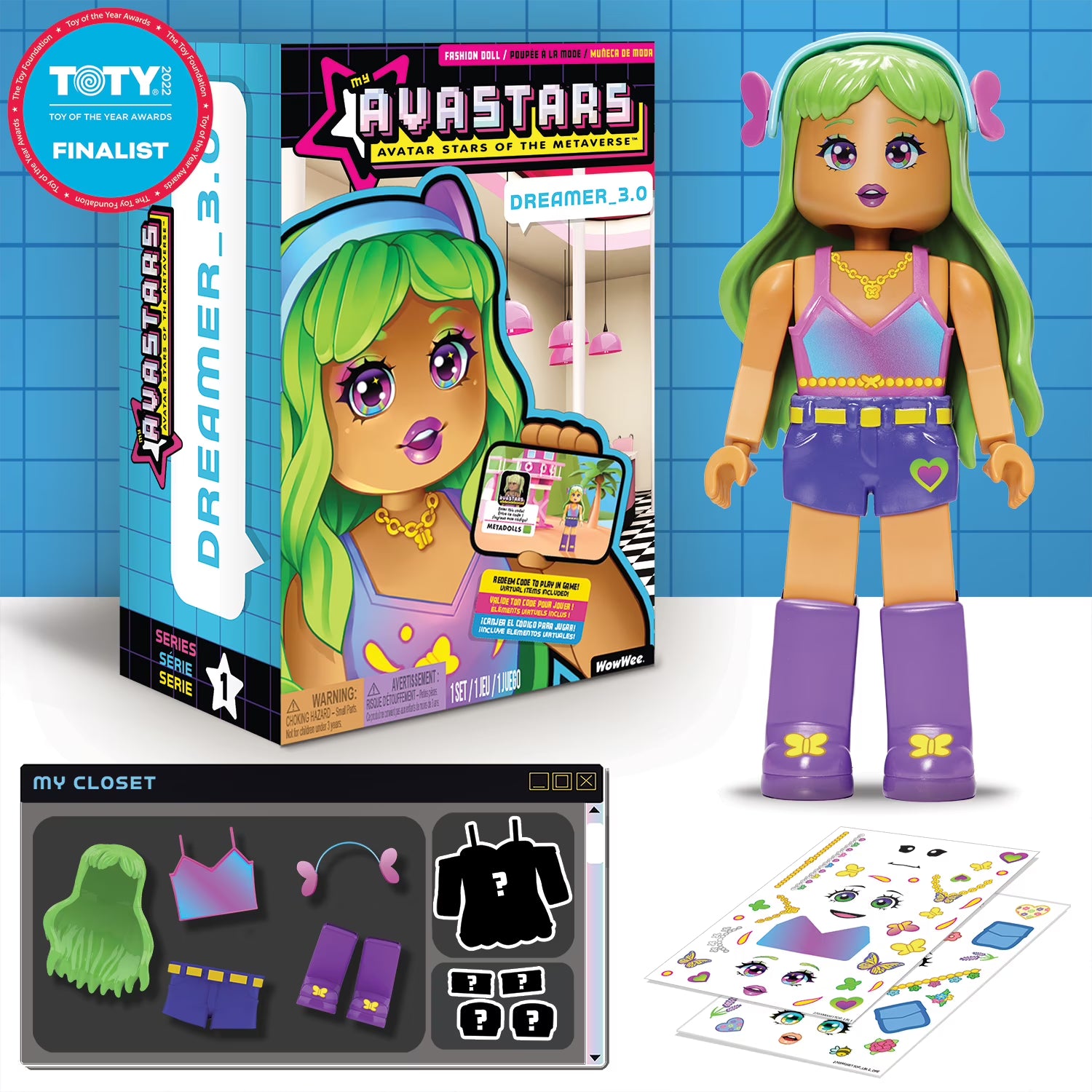 Fashion Doll with Bonus Outfit L495