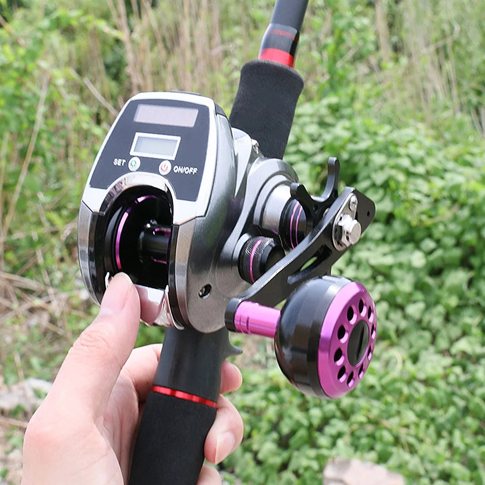 6+1BB Baitcasting Reel with 8.0 1 Gear Ratio E204993