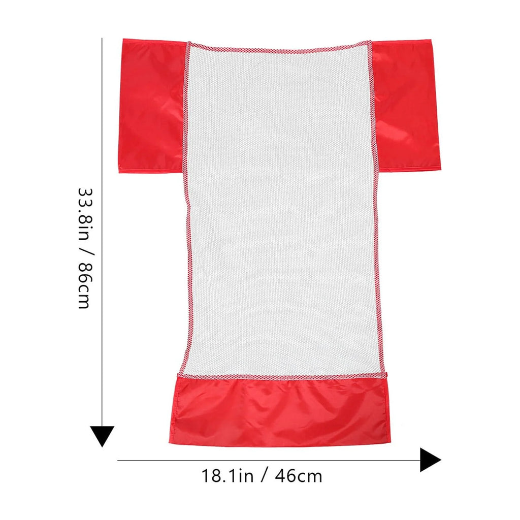 2 Pcs Swimming Pool Mesh Chair Net Bag Float Accessory P74161