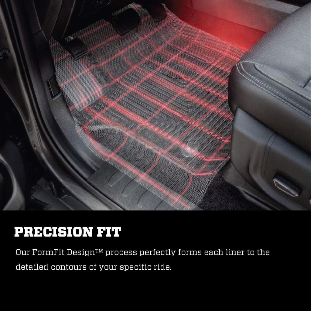 Black Front Floor Liners 2 Pcs P11742