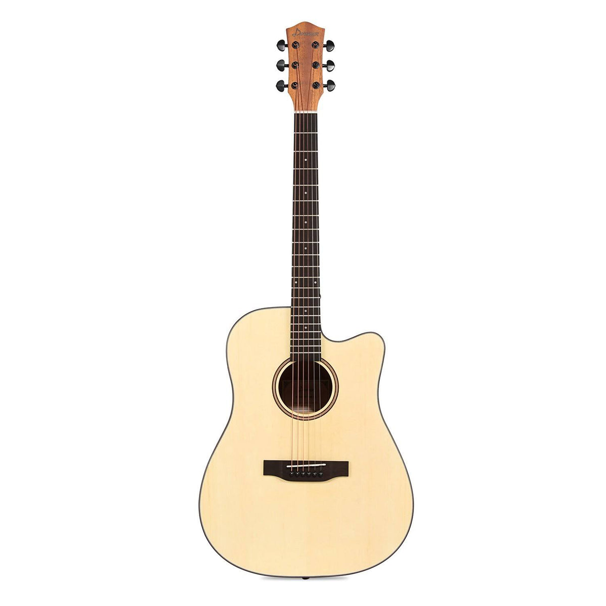 Beginner Acoustic Guitar Bundle with Gig Bag Tuner Capo Picks Strap String G336