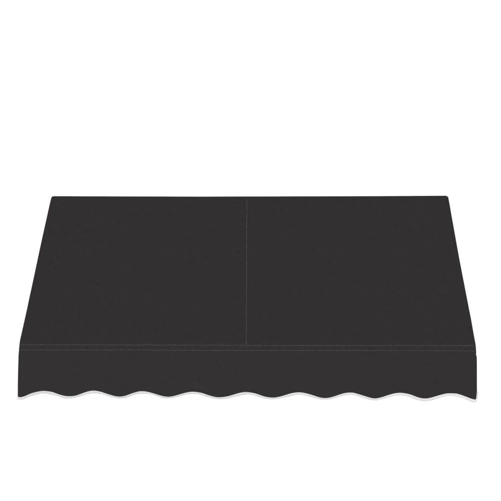 Black Acrylic Fixed Awning P67135