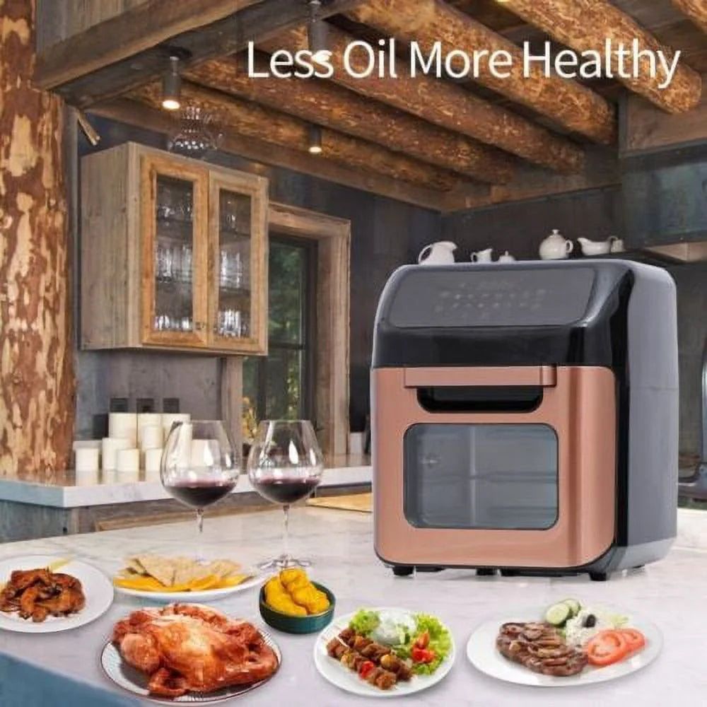 10 in 1 XLarge Capacity Air Fryer Oven with Digital Touch Screen Controls I3422