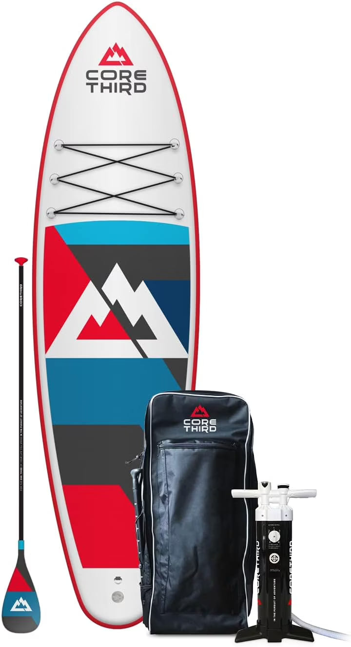 10'6" Inflatable Paddle Board with Complete SUP Kit S617326