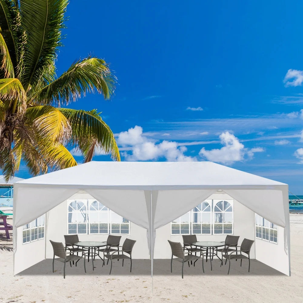 Waterproof Party Tent with Removable Sidewalls T19954