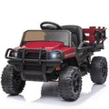 12 Volt Battery Power 4 Wheels Ride On Truck W3613