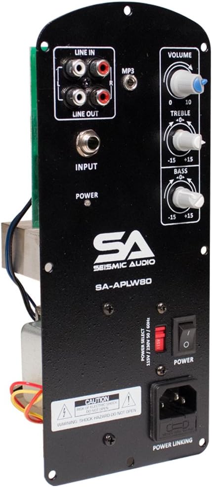 120 Watt Class AB Plate Amplifier for Loudspeaker Cabinets G76042