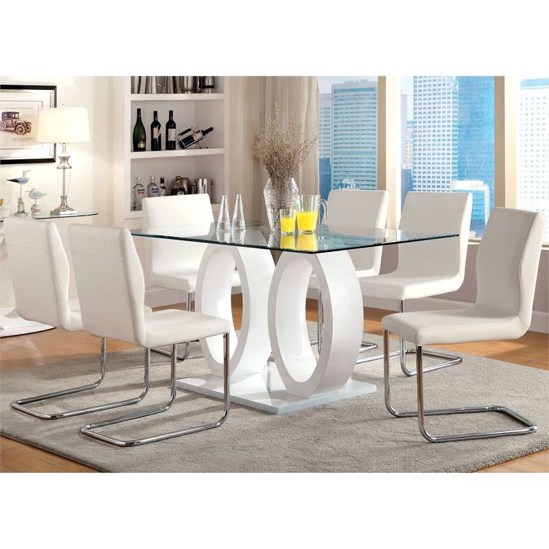 White Dining Chair (Set of 2) I6070