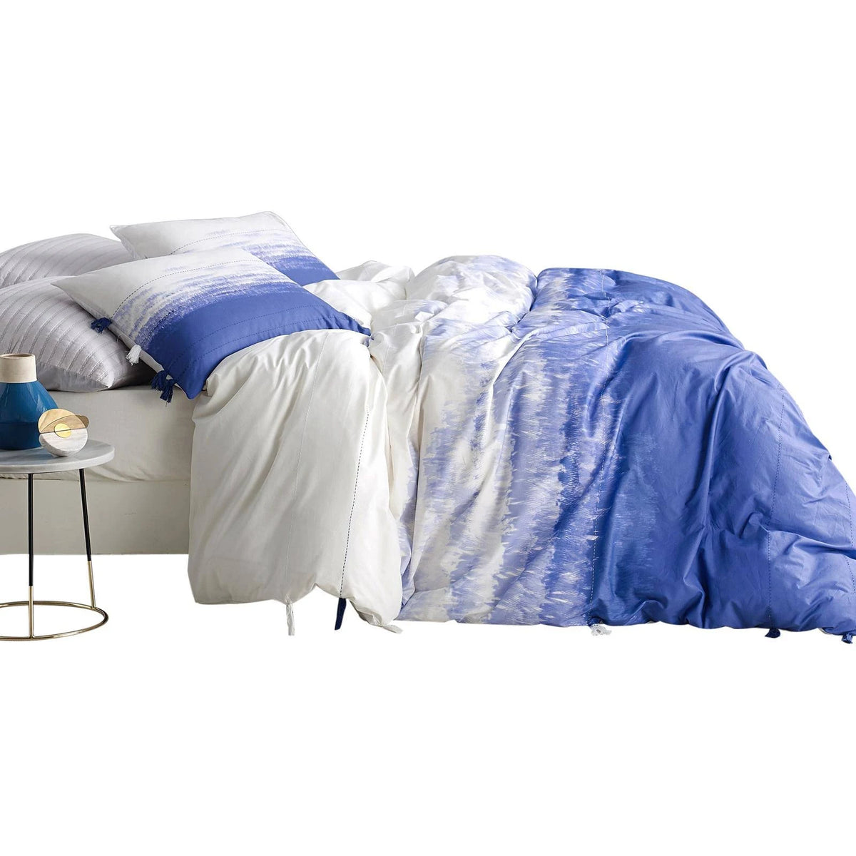 Queen Ombre Ocean Duvet Cover W2354