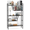 Black Steel Standard Bookcase K669999