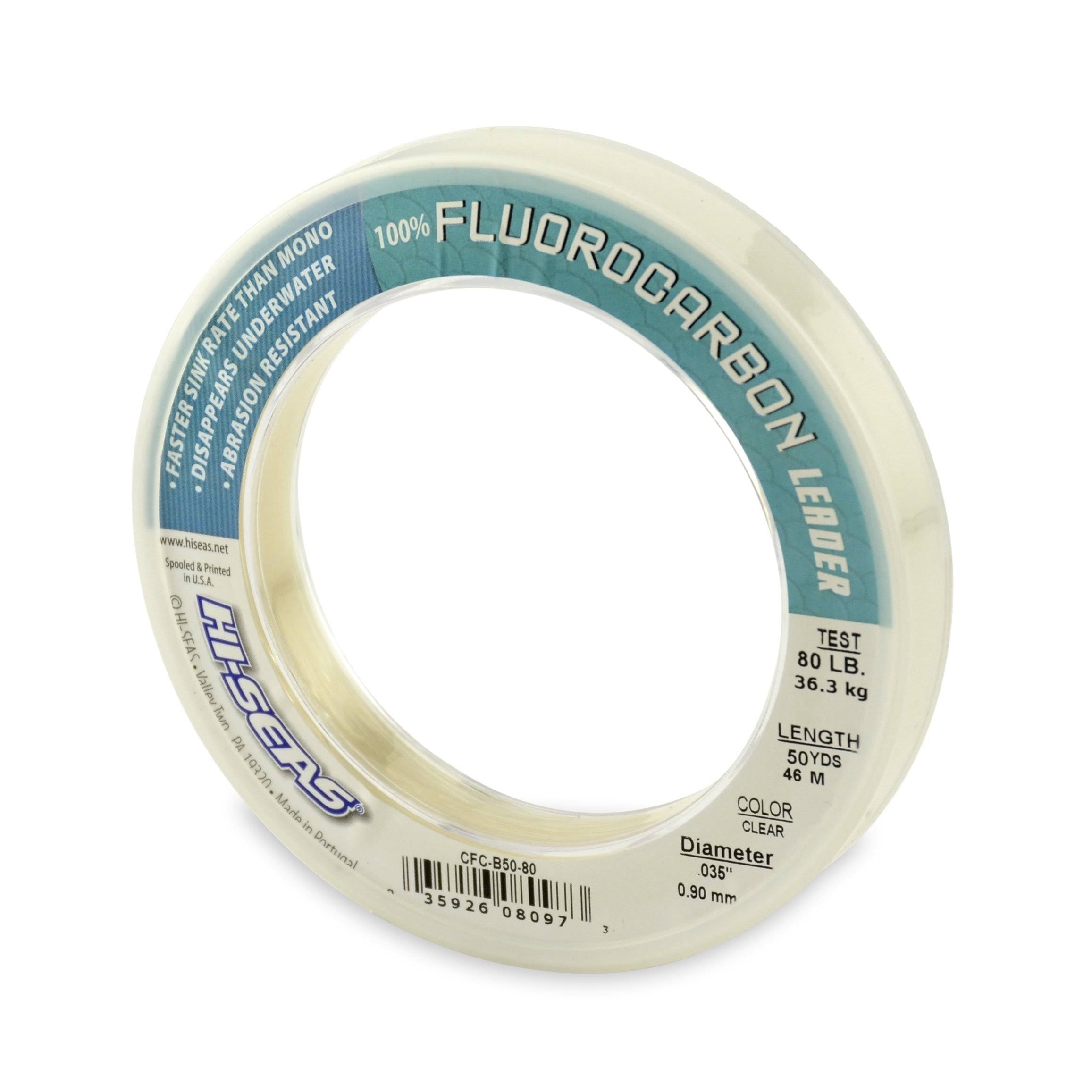 Clear 100% Fluorocarbon Leader B440